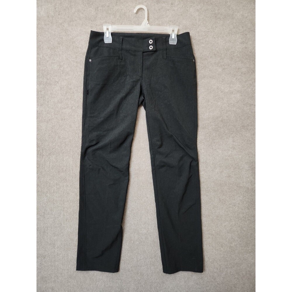 Exofficio Pants Womens XS 4 Charcoal Gray Nylon Blend Lightweight